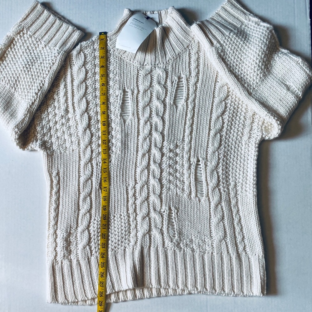 Current/Elliott The Vin Distressed Sweater - Picture 3 of 16